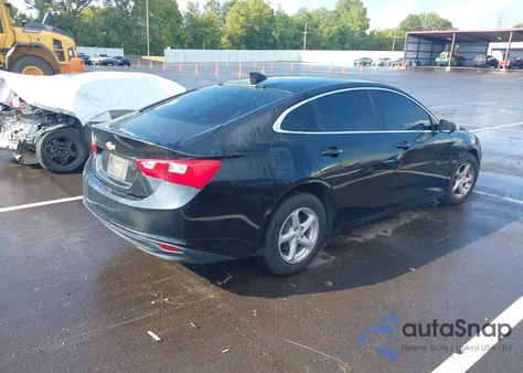 2017 Chevrolet Malibu Ls из США, поврежденный, VIN 1G1ZB5STXHF202061